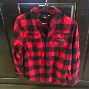 Burnside flannel Fireball promotional M
